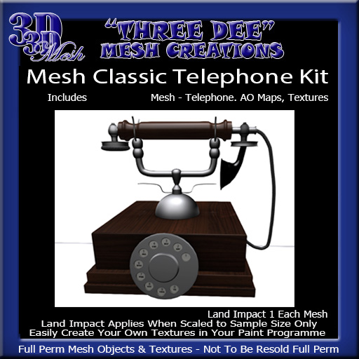 Mesh Classic Telephone Kit AD Pic